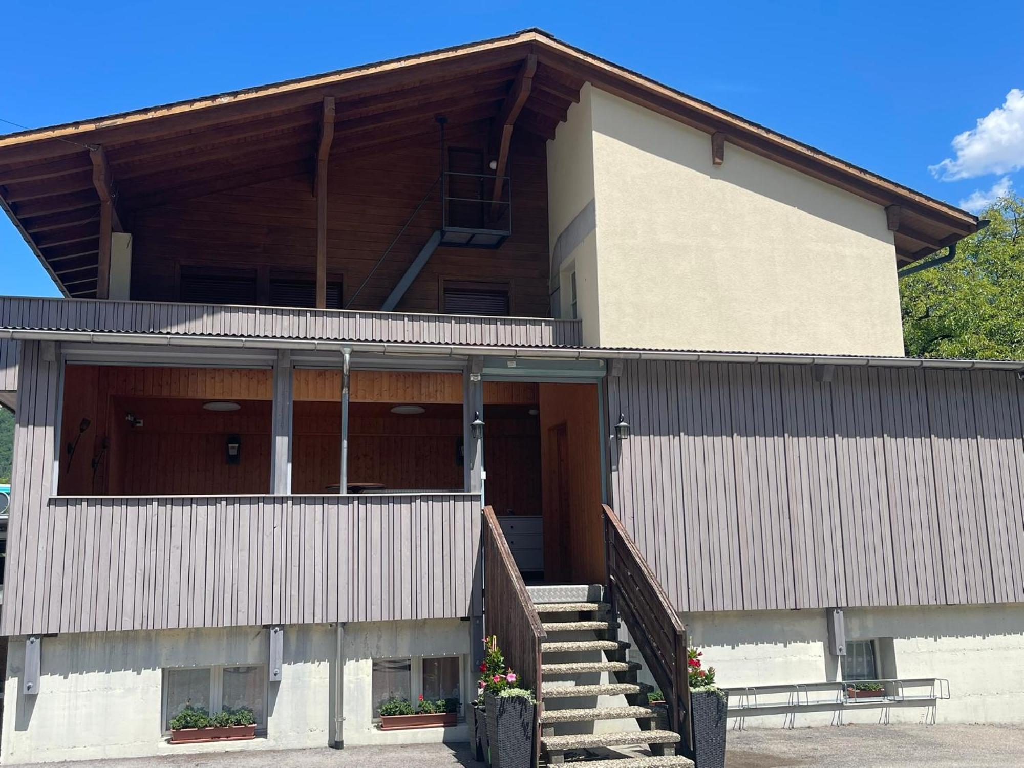Pension Balm Meiringen Bagian luar foto